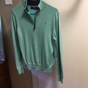 Vineyard Vines knit 1/2 zip, boys size large (16) sweater.